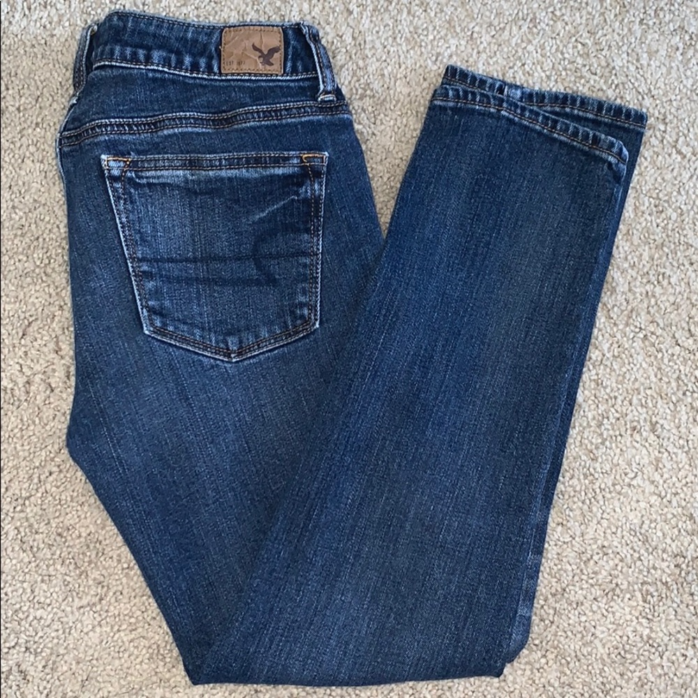 American Eagle Boy Crop Stretch Jeans